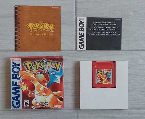 Gameboy: Pokémon Red ( Pokémon Rojo)