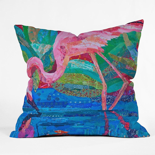 ~? Deny Designs Elizabeth St Hilaire Nelson Flamingo 2 Throw