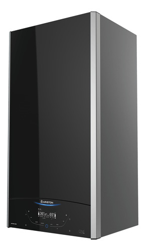 Calentador a gas Ariston alteas one 35 Alteas One Net para doble servicio tiro forzado a gas licuadocolor negro