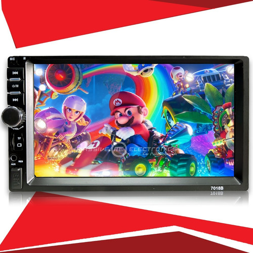 Autoestereo Con Pantalla 7 Plg Touch Bluetooth Mp5 Fm Am