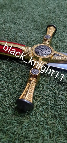 Espada Masonica Con Estrella Medieval Salomon Templario