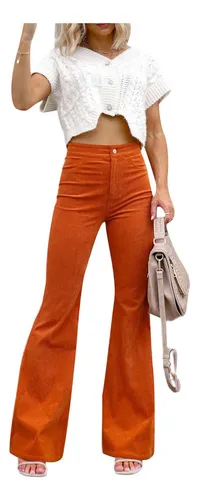 Pantalones de pana acampanados hotsell