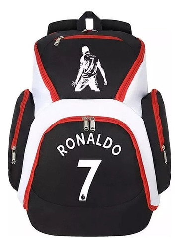 Cristiano Ronaldo Mochila Mochila De Equipo De Fútbol .