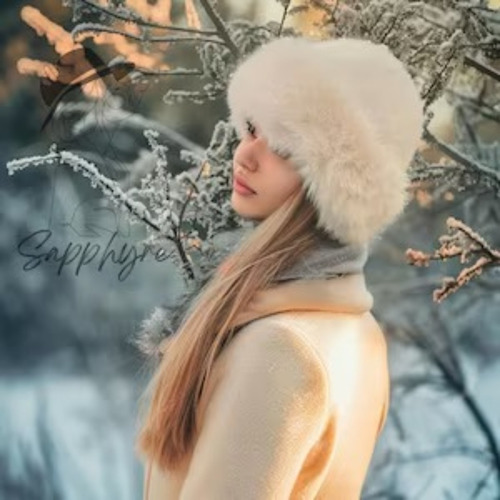 Gorro Ruso Mujer Invierno Peluche Tendencia Kawaii Premium Beige Unico