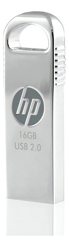 Hp V206w 16gb 2.0 Usb Memoria Metalica