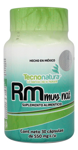 Rm Muy Nat 30 Cápsulas Tecnonatura Sabor Sin Sabor