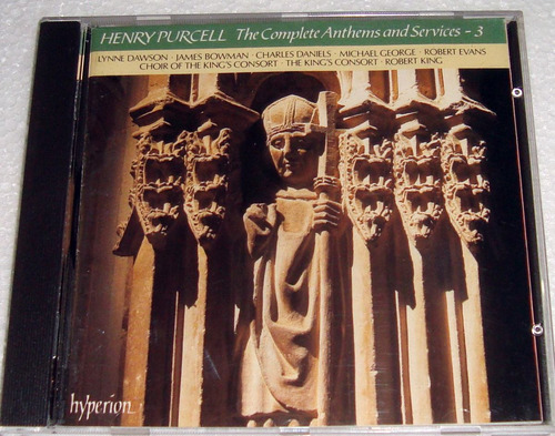 Henry Purcell The Complete Anthems & Service 3 Cd Uk Kktus