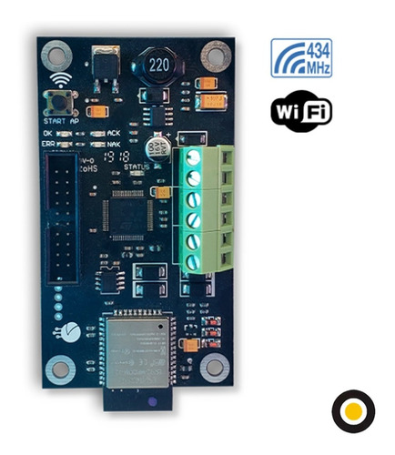 Comunicador Ip Wifi Alarmas Internet Garnet Modulo Ip-500g 