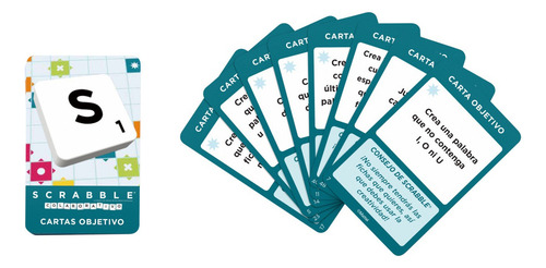 Scrabble Juego De Mesa 2 En 1 Colaborativo