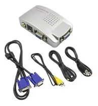 Comprar Convertidor De Video Vga A Rca Y S-video De Pc Al Video Beam