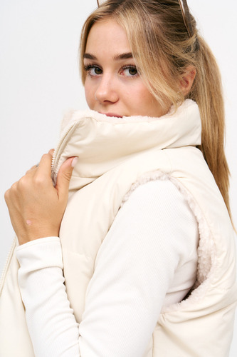 Chaleco Reversible Mujer