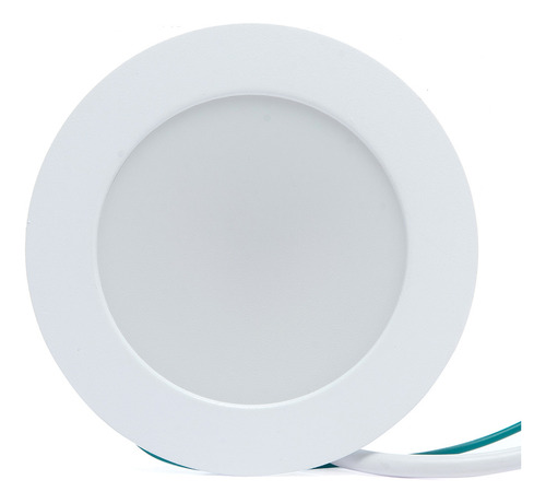 Empotrable Blanco 6w, Luz Cálida, Ip44, Para Bote, 660lm, Al