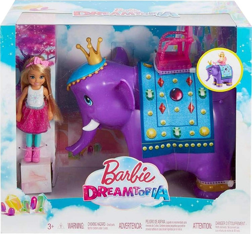 elefante de barbie