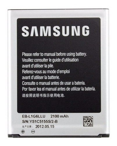 Bateria Samsung Galaxy S3 I9300 En Oferta Mayor Y Detal.