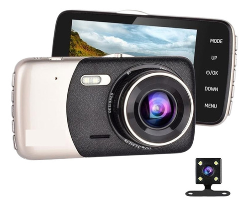 1080 Coche Dvr Camera Tablero Vista Trasera Video