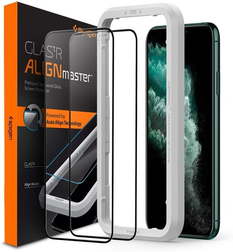 Vidrio Templado Spigen Para iPhone 11 Pro Max (2 Unidades)