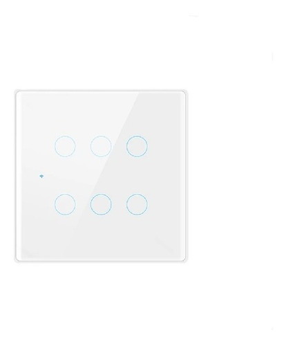 Imagem 1 de 8 de Interruptor 4x4 Wifi 6 Teclas Alexa E Google Home