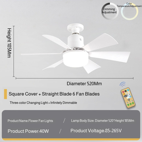 Ventiladores Eléctricos Y Faroles Pequeños Con Mando A Dista
