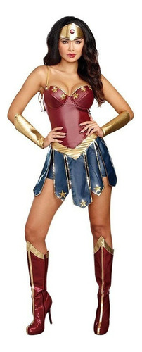 . Traje De Superhéroe Wonder Woman For Cosplay De Marvel .