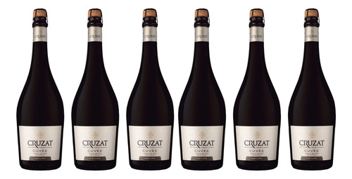 Champagne Espumante Cruzat Cuvée Nature 750 Ml X6 Unidades