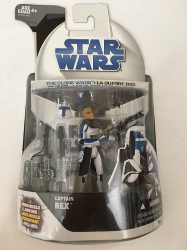 Captain Rex #4 Star Wars The Clone Wars Legacy Hasbro 2008