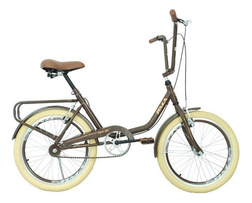 Bicicleta Tipo Monareta Antiga Retro Vintage Rma Exclusiva Cor Marrom