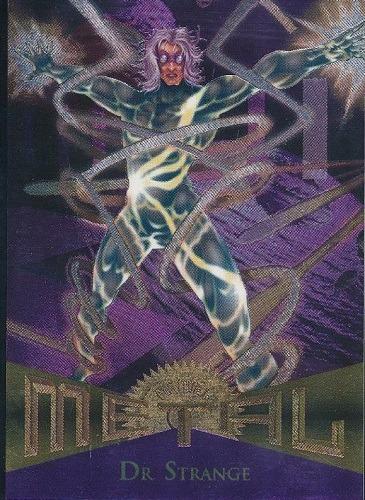 Hombres X - Fleer Marvel Metalizadas 95 #58 Doctor Strange