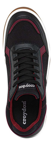 Imagen 6 de 8 de Tenis Nasim Negro Para Hombre Croydon