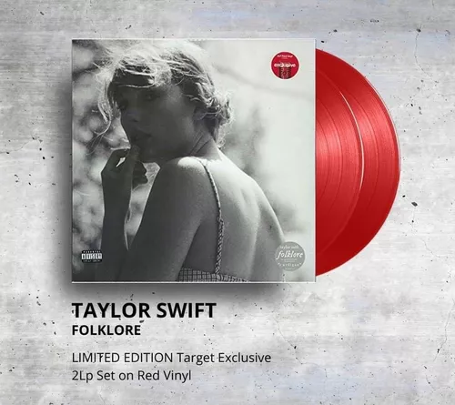 Taylor Swift Folklore Vinilo Doble Edicion Limitada Nuevo