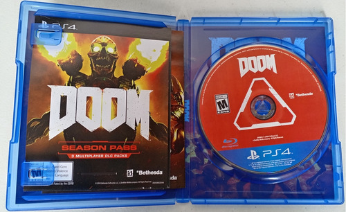Doom - Ps4 Formato Fisico Idioma En Español (Usado)