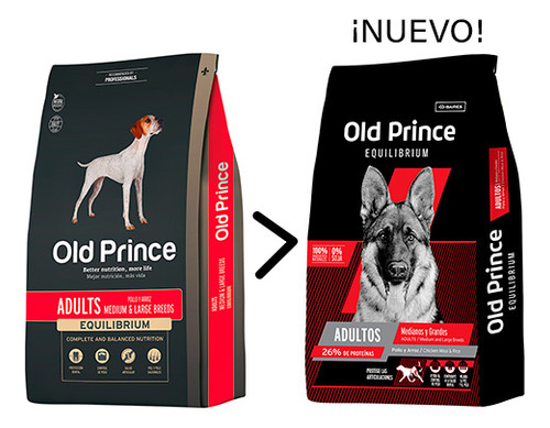 Old Prince Equilibrium Perro Adult Myg X 3 Kg