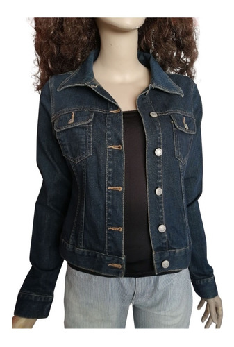 Chaqueta Mezclilla Jeans Mujer Old Navy Xs Impecable