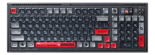Nubia Redmagic Gamer Teclado Mecánico Inalámbrico Rgb Color del teclado Negro Idioma Inglés US