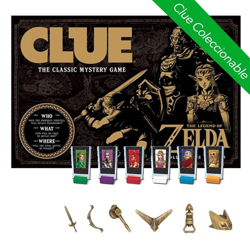 Juego De Mesa Clue - The Legend Of Zelda Coleccionable