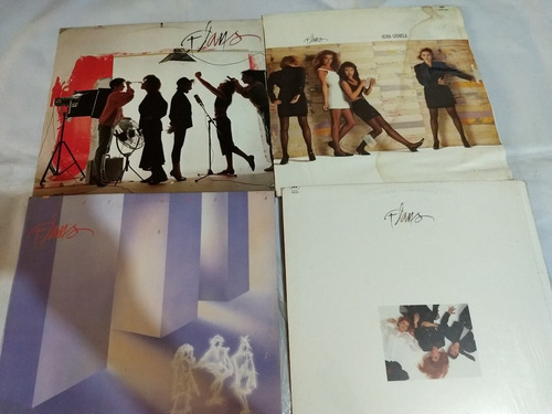 Lote Flans 4 Discos De Vinil Originales