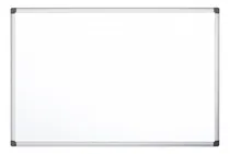 Comprar Pizarrón Pizarra Blanca Magnética Marco Aluminio 45x60cm