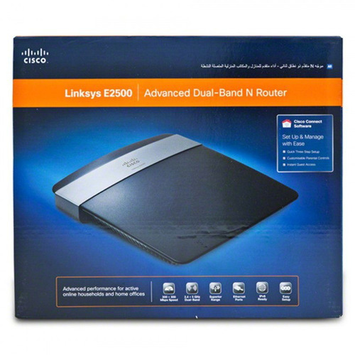 Router Inalambrico 300 Mbps Linksys E2500 Doble Banda 2.4/5g