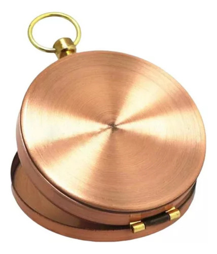 Brújula De Cobre De Bolsillo Clásica, Brújula De Concha