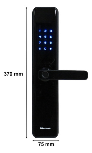 Imagen 7 de 8 de Cerradura Inteligente Maxilock Mxe20818 Mecanismo Automático