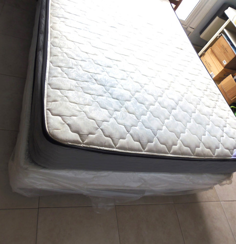 Sommier Inducol 2 Plazas 190x130 Cm Blanco