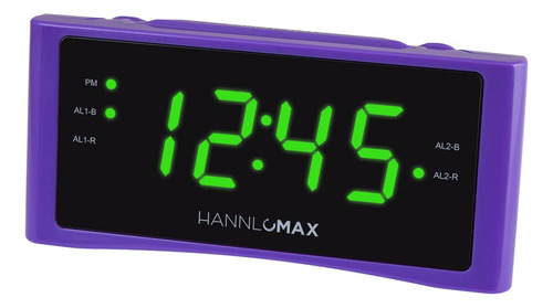 Hannlomax Radio Despertador Hx-151cr, Radio Pll Am/fm, Alarm