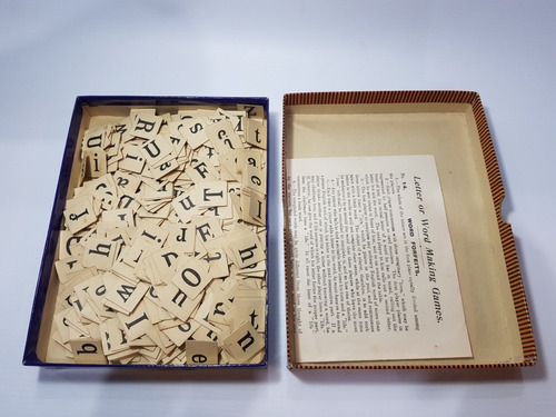Imagen 4 de 7 de Antiguo Juego Mesa Word Making & Taking Inglaterra Mag 56506