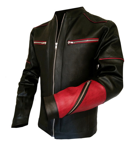 Campera Bleed Cuero Eco Ahle