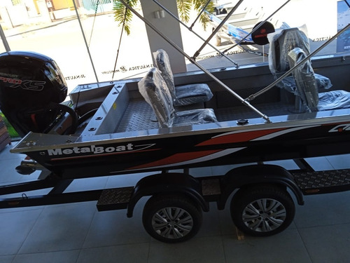 Imagem 6 de 25 de Lancha Quest 195 Metalboat Nova 2022 Mercury 115 Hp 4t