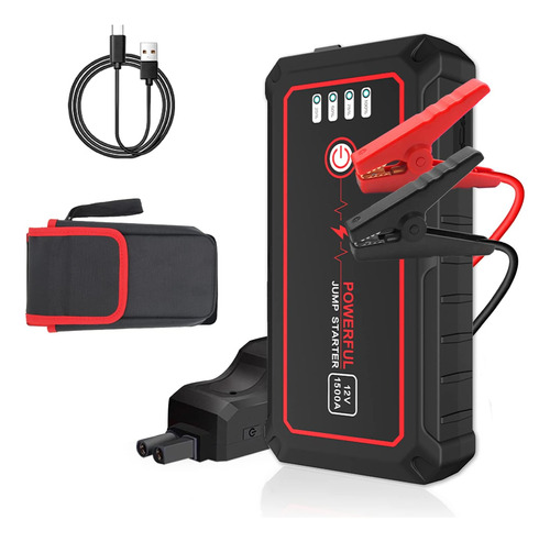 Rewolfnus Car Jumper Artetor Portable - 1500a Peak 14000 Mah