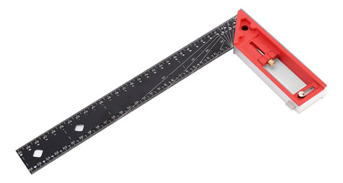 Regla De Medición De Ángulo Recto De Aleación De Aluminio, R