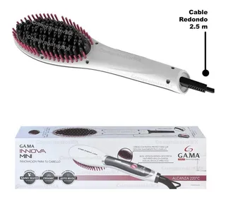 Cepillo Térmico Alaciador Cabello Innova Cerámica Anti Frizz