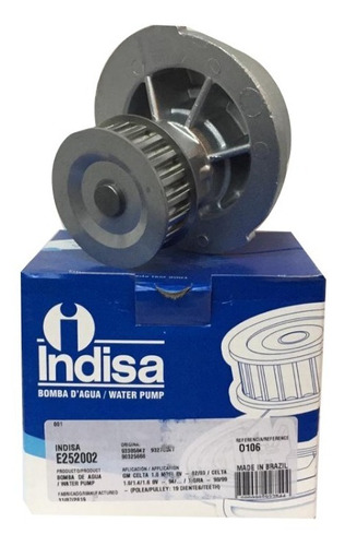 Bomba De Agua Indisa Para Chevrolet Prisma / Onix