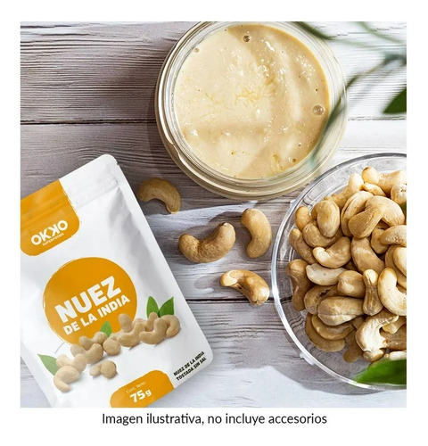 Nuez India Tostada Sin Sal Snack Keto 75 Gr