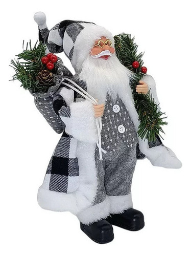 Q Mc Adornos Navideños De Papá Noel, Decoración Navideña,